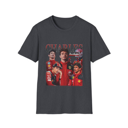 Charles Leclerc Unisex Softstyle T-Shirt