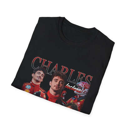 Charles Leclerc Unisex Softstyle T-Shirt