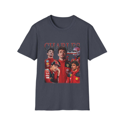 Charles Leclerc Unisex Softstyle T-Shirt