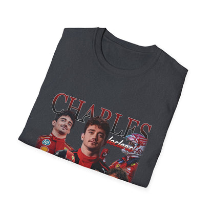 Charles Leclerc Unisex Softstyle T-Shirt