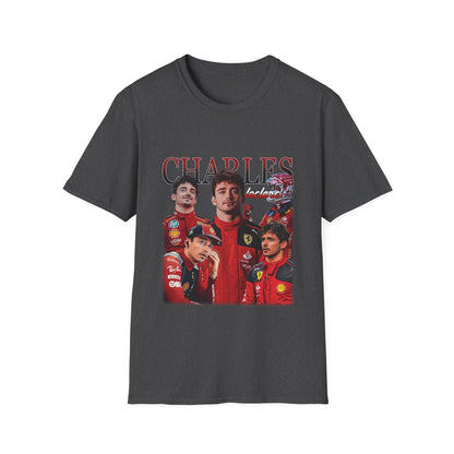 Charles Leclerc Unisex Softstyle T-Shirt